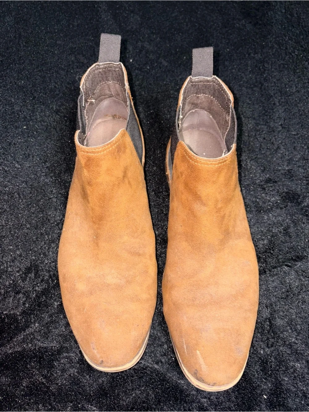 H&M - Men's Chelsea Boots in Brown Suede